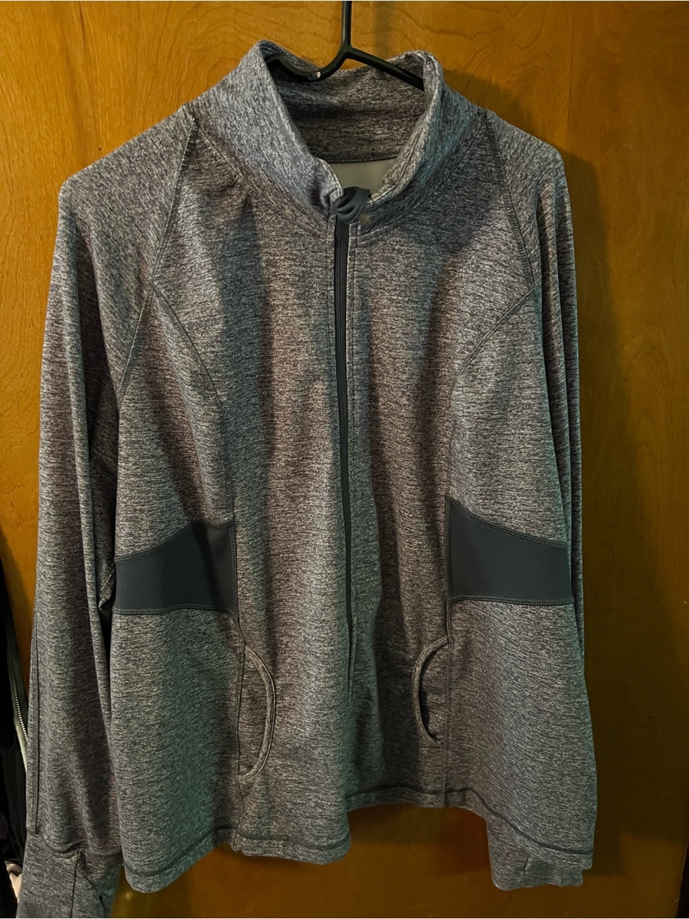 Old Navy Active Jacket in Heather Gray XXL